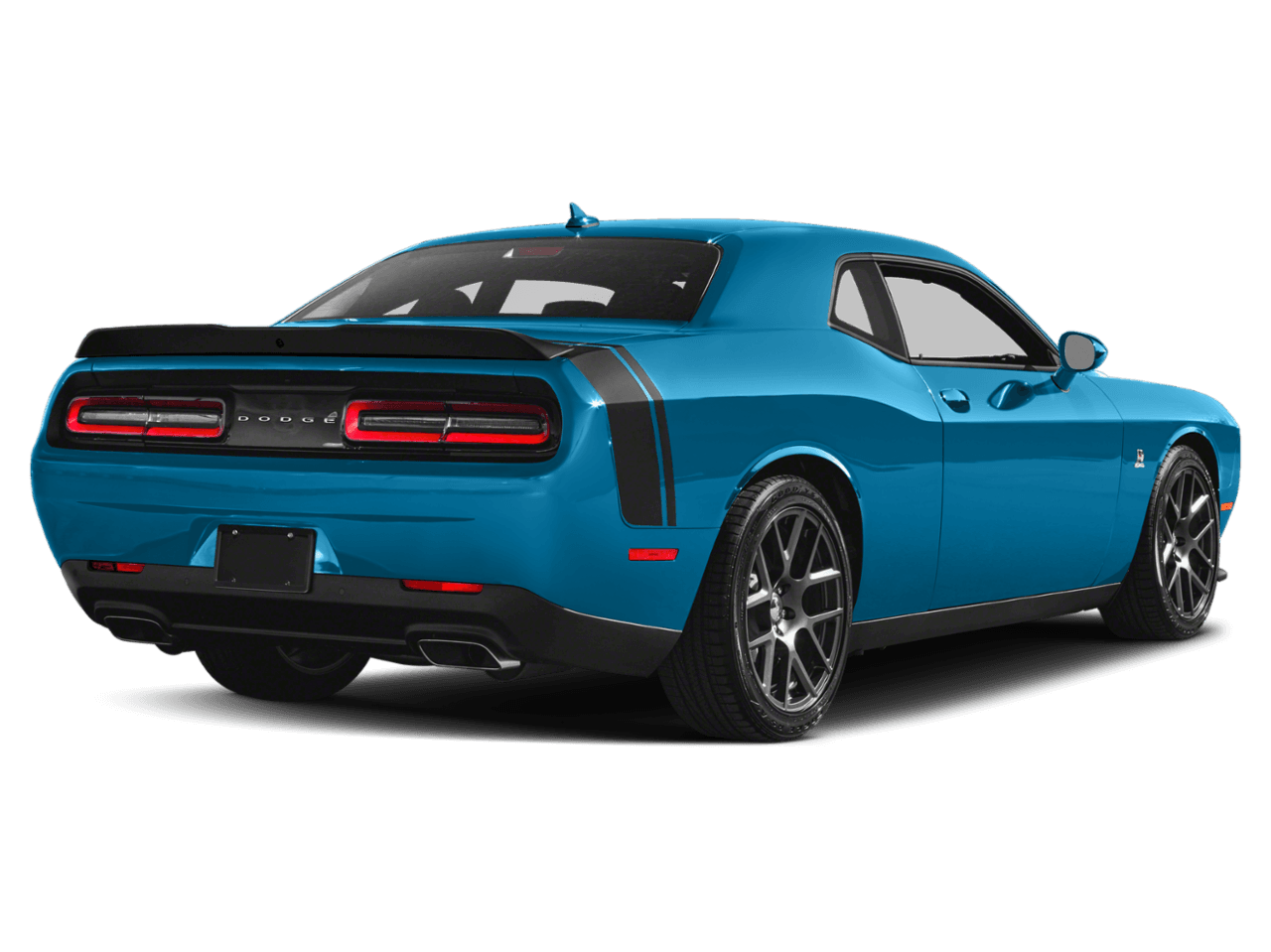 2018 Dodge Challenger T/A 392 - Rear 3/4, facing to the right