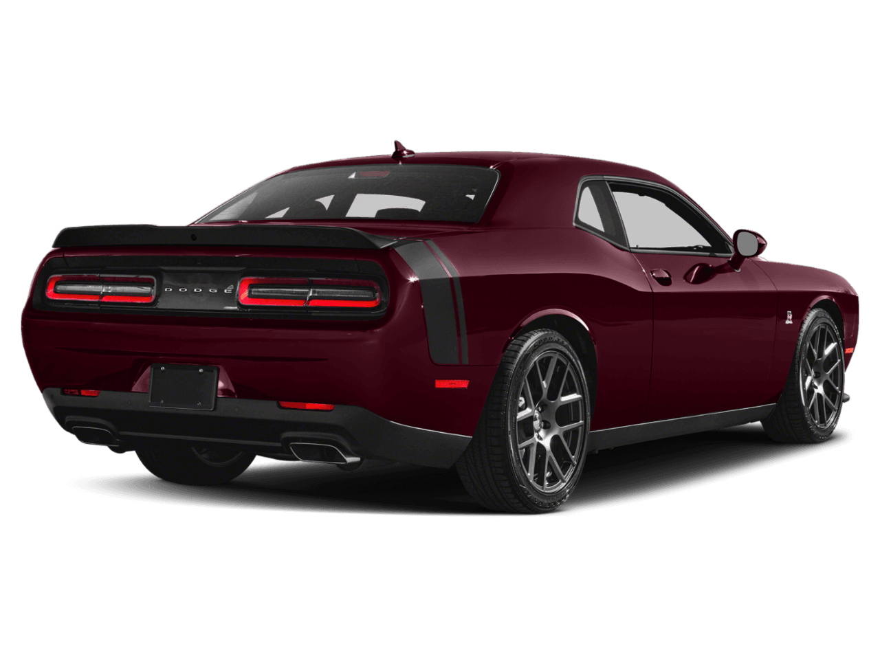 2018 Dodge Challenger T/A 392 - Rear 3/4, facing to the right