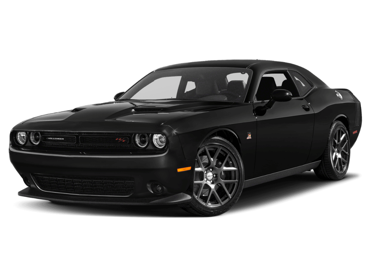 2018 Dodge Challenger 392 Hemi Scat Pack Shaker - Front 3/4, facing to the left