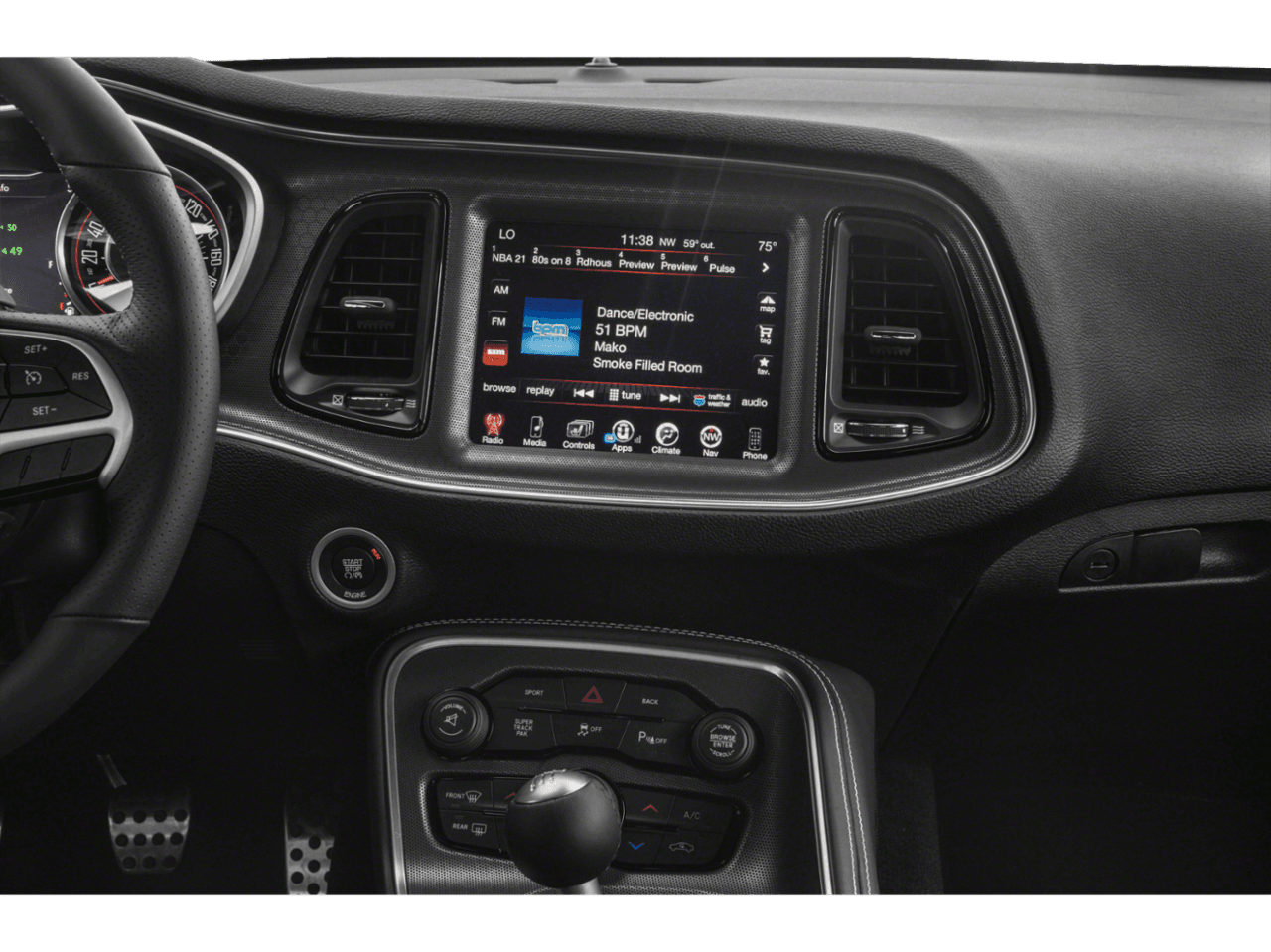 2018 Dodge Challenger 392 Hemi Scat Pack Shaker - Interior Stereo System