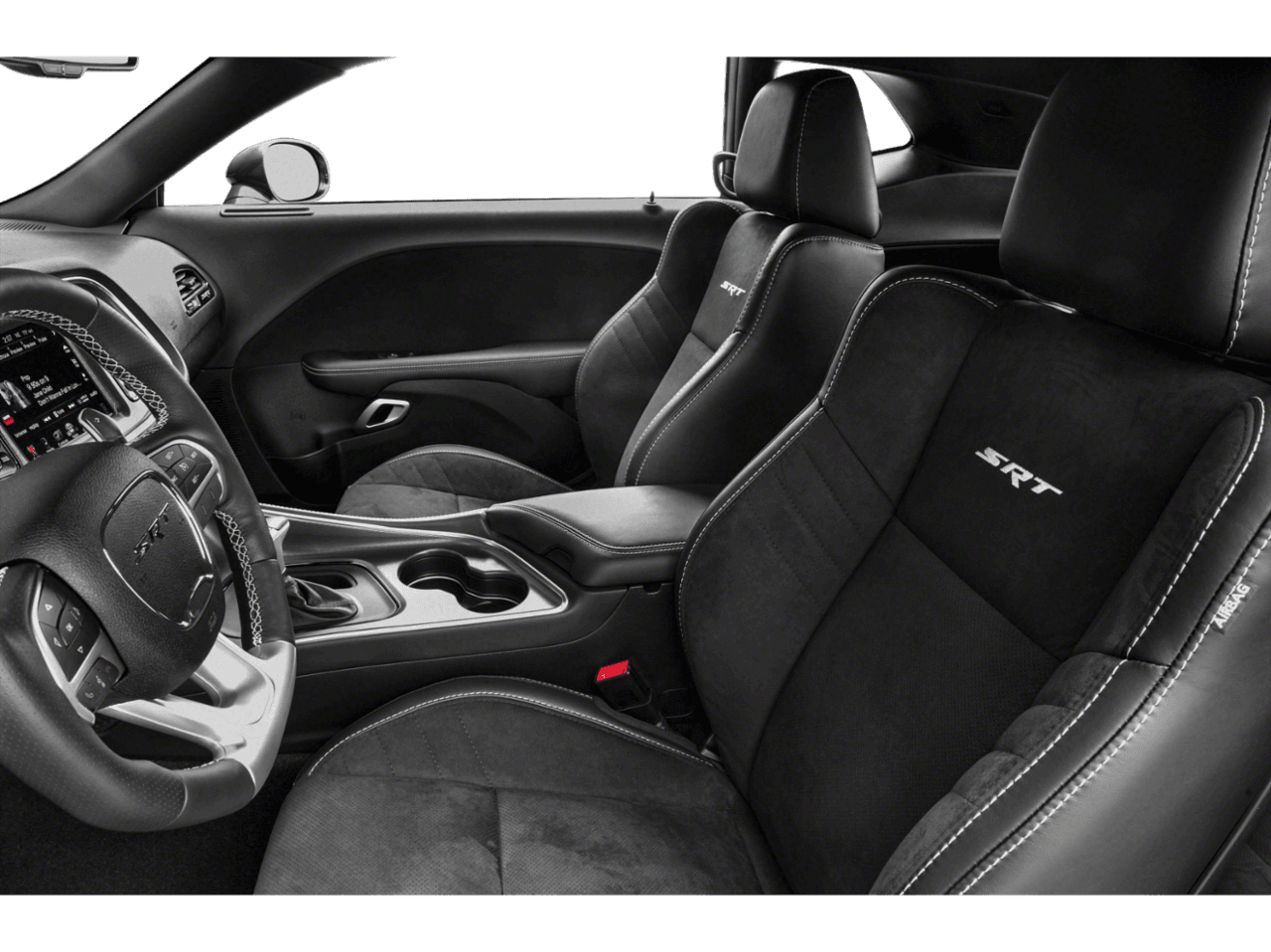 2018 Dodge Challenger SRT 392 - Interior Driver's Side with Door Open, Front Seat Feature
