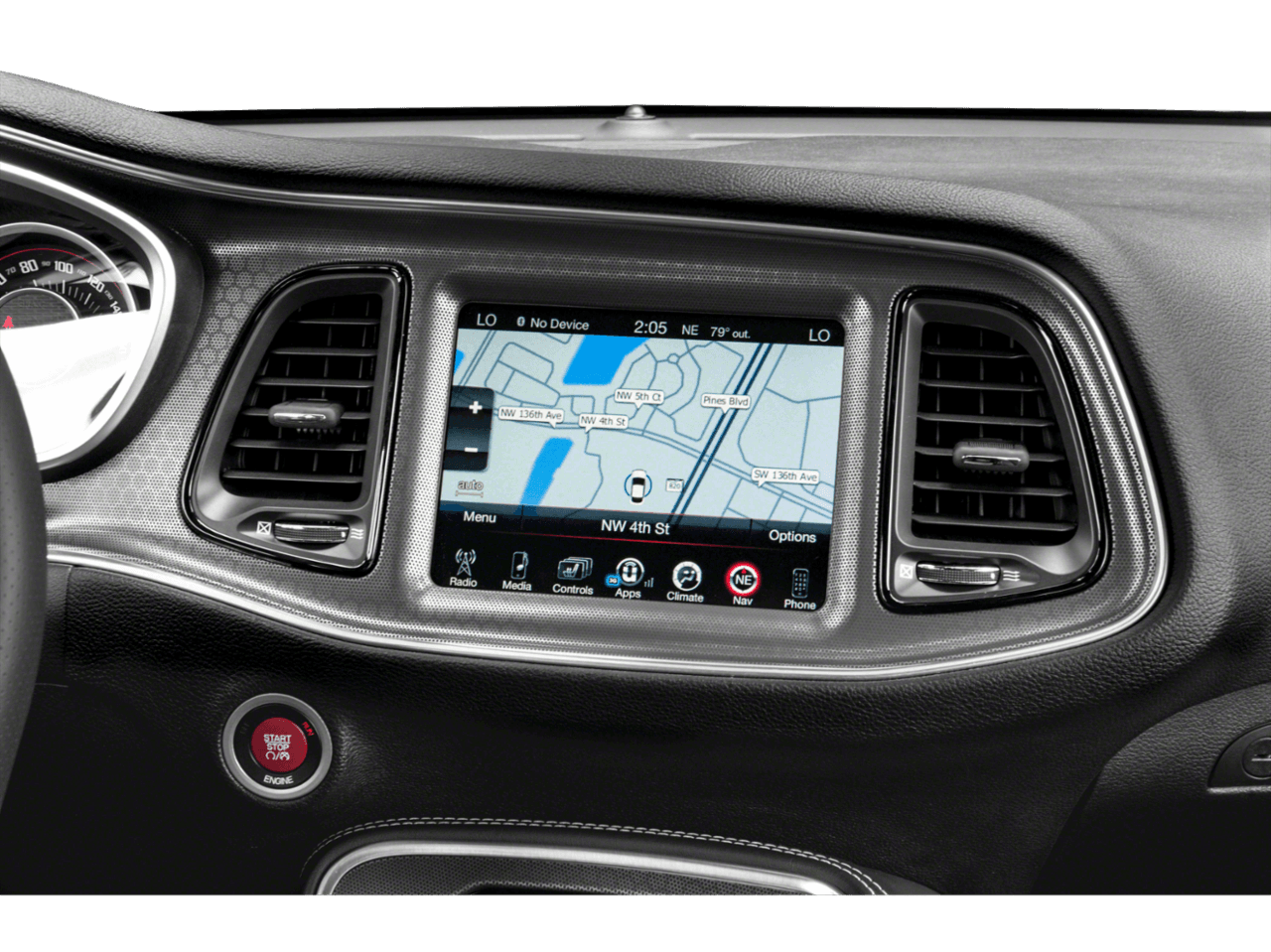 2018 Dodge Challenger SRT 392 - Interior Navigation System