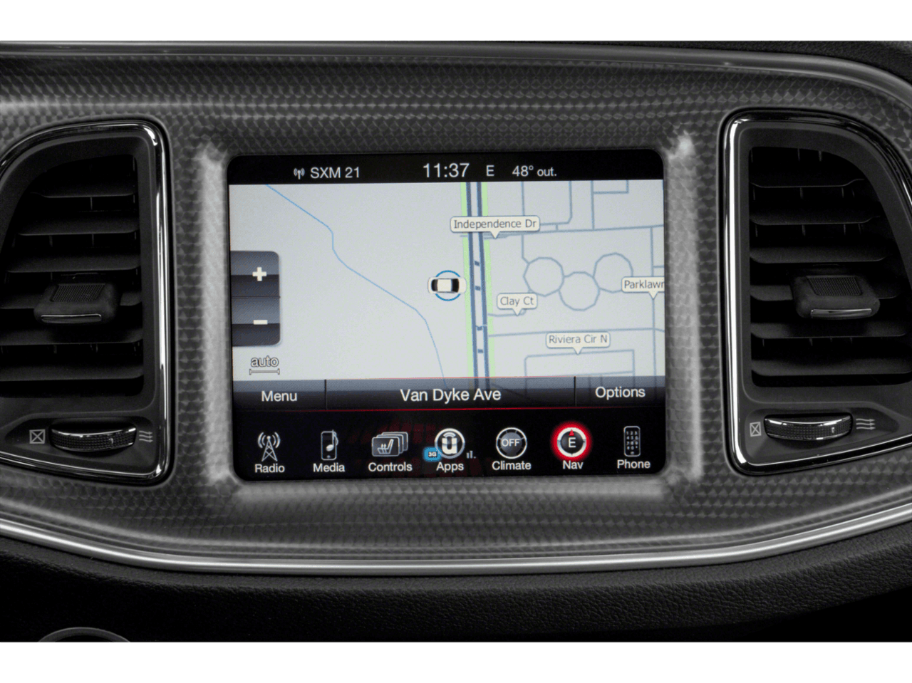 2018 Dodge Challenger SRT Hellcat - Interior Navigation System