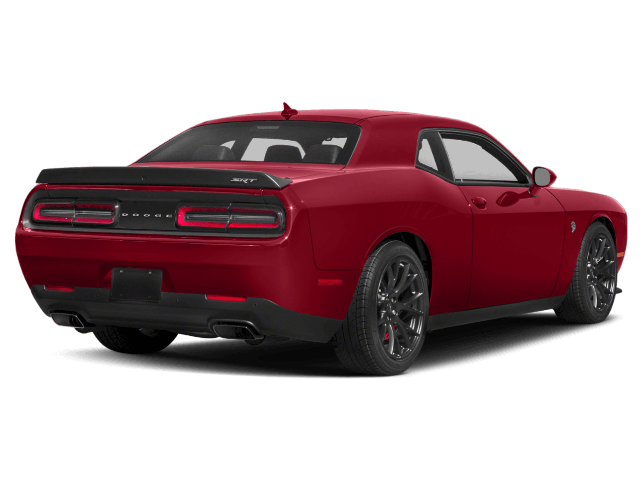 2018 Dodge Challenger SRT Hellcat - Rear 3/4, facing to the right
