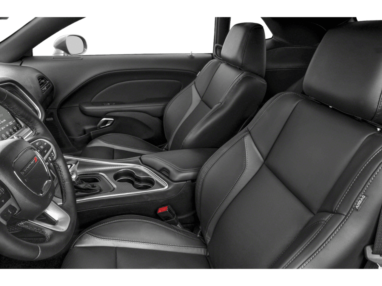 2018 Dodge Challenger GT - Interior Driver's Side with Door Open, Front Seat Feature