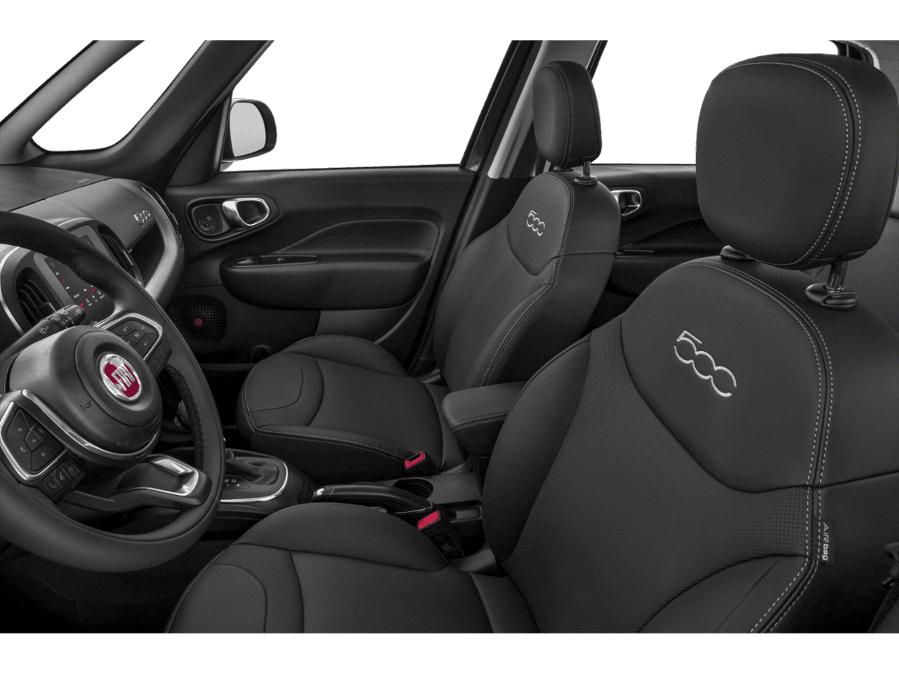 2018 FIAT 500L Trekking - Interior Driver's Side with Door Open, Front Seat Feature