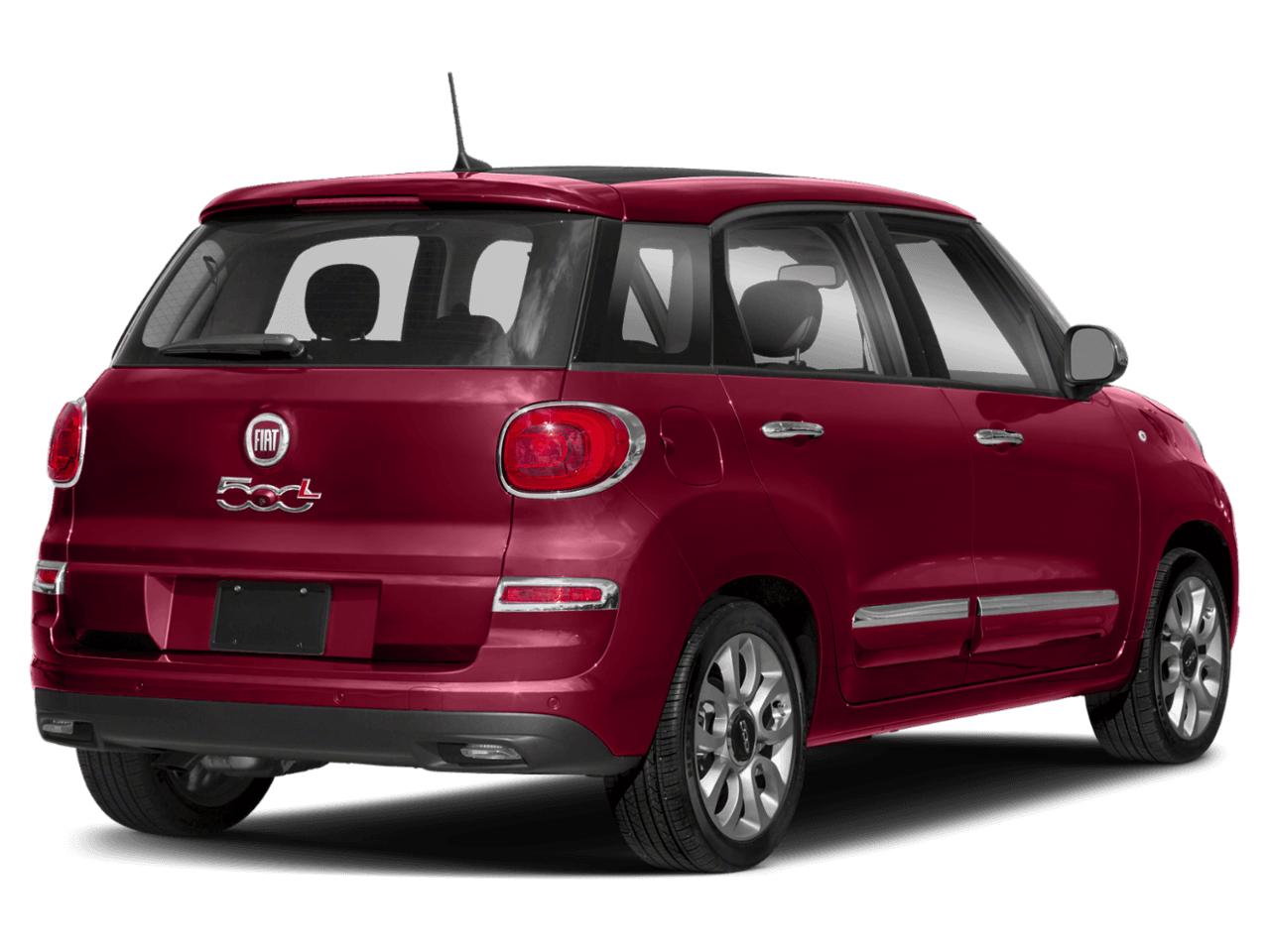 2018 FIAT 500L Lounge - Rear 3/4, facing to the right