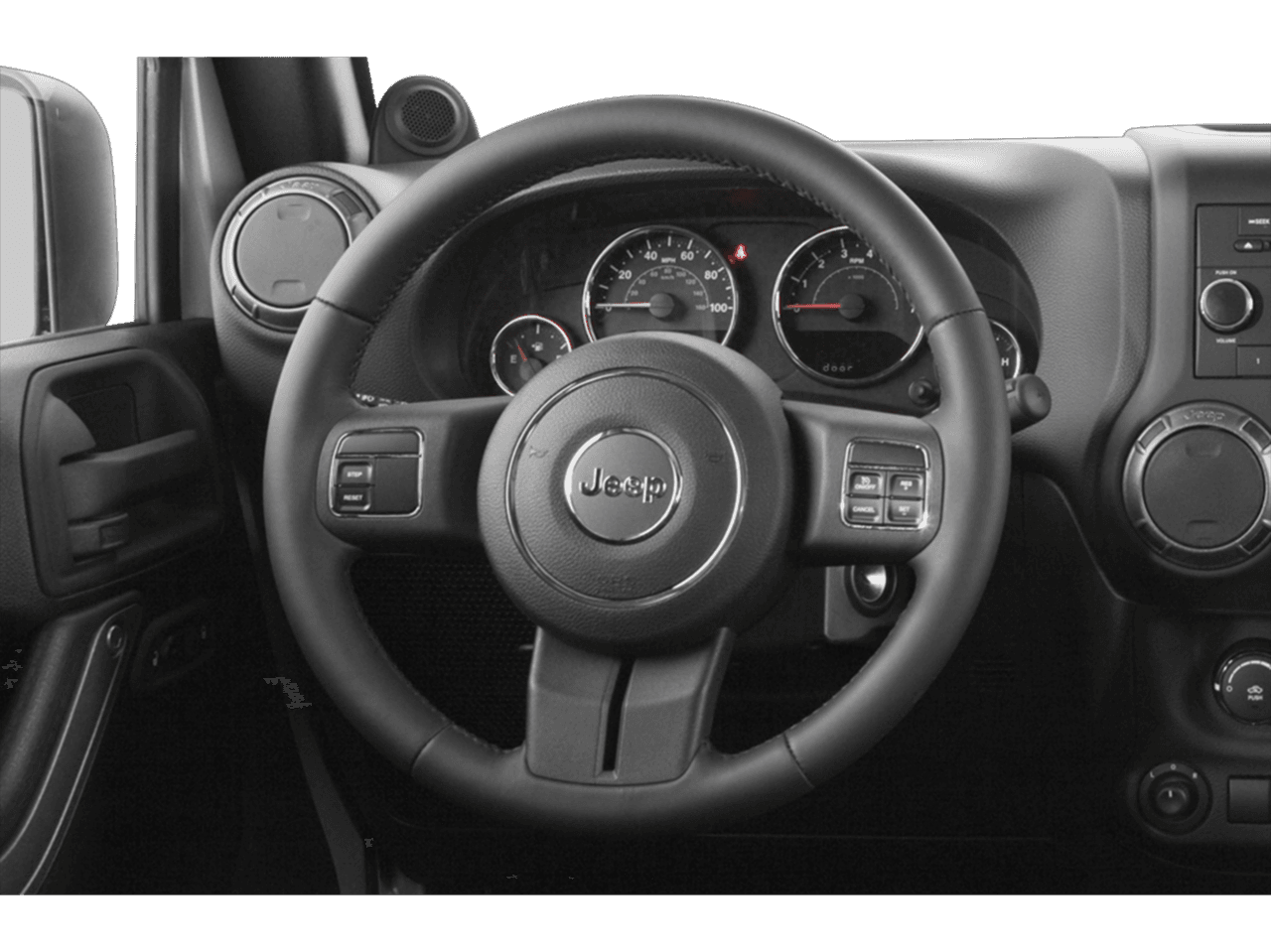 2018 Jeep Wrangler JK Unlimited Freedom Edition - Interior Drivers Dash