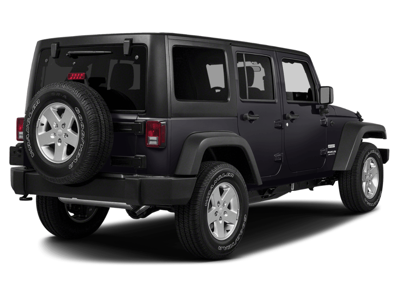 2018 Jeep Wrangler JK Unlimited Freedom Edition - Rear 3/4, facing to the right