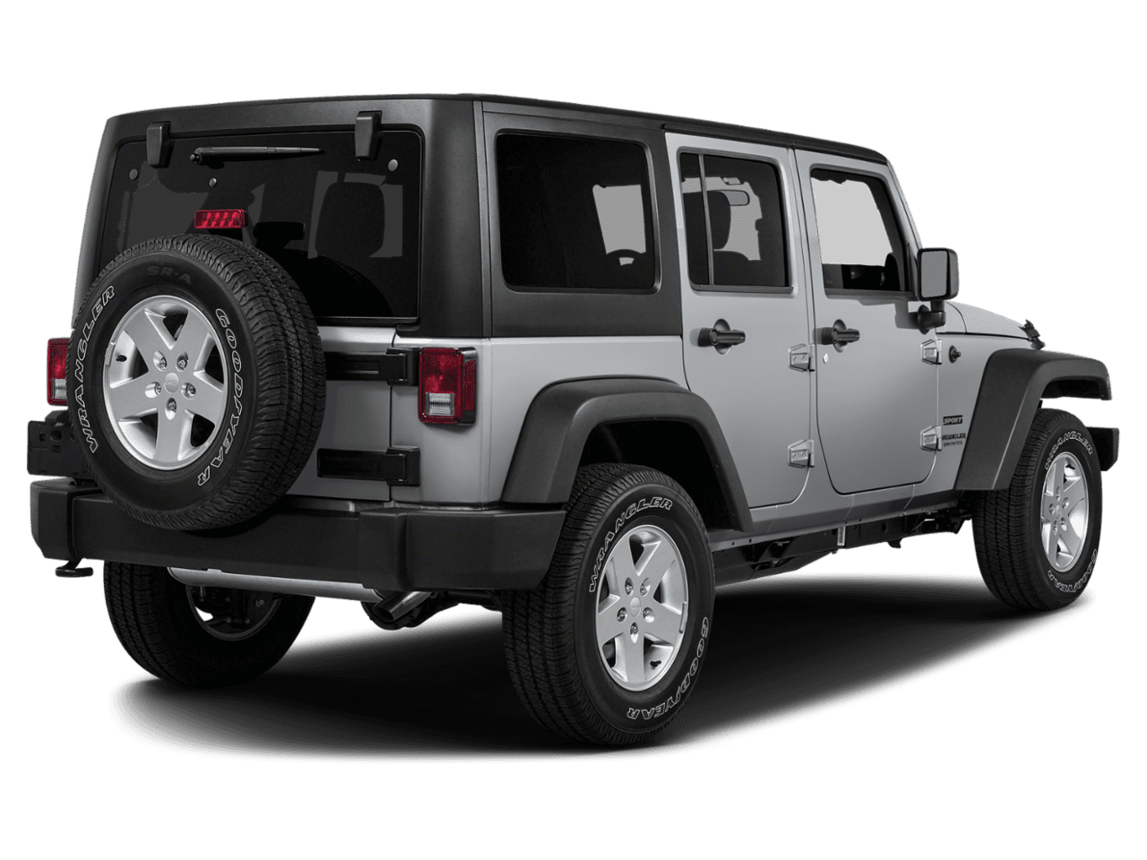 2018 Jeep Wrangler JK Unlimited Freedom Edition - Rear 3/4, facing to the right