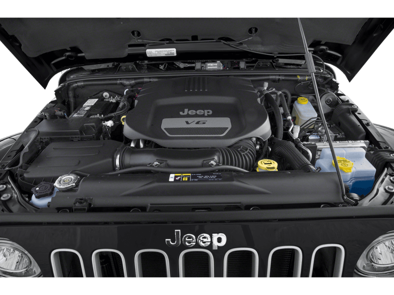 2018 Jeep Wrangler JK Unlimited Sahara - Interior Engine Shot Feature