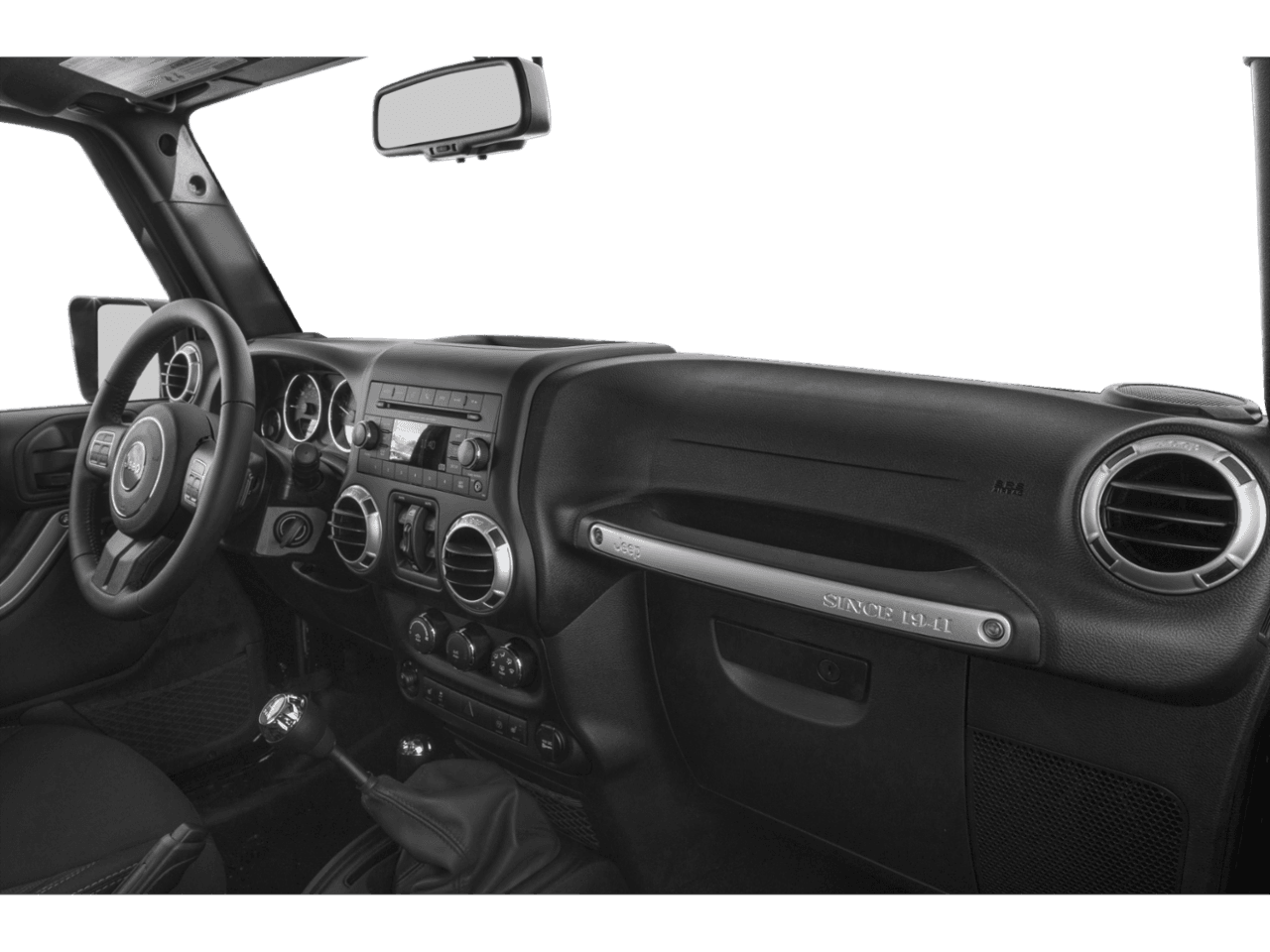 2018 Jeep Wrangler JK Unlimited Sahara - Interior Passenger Dash