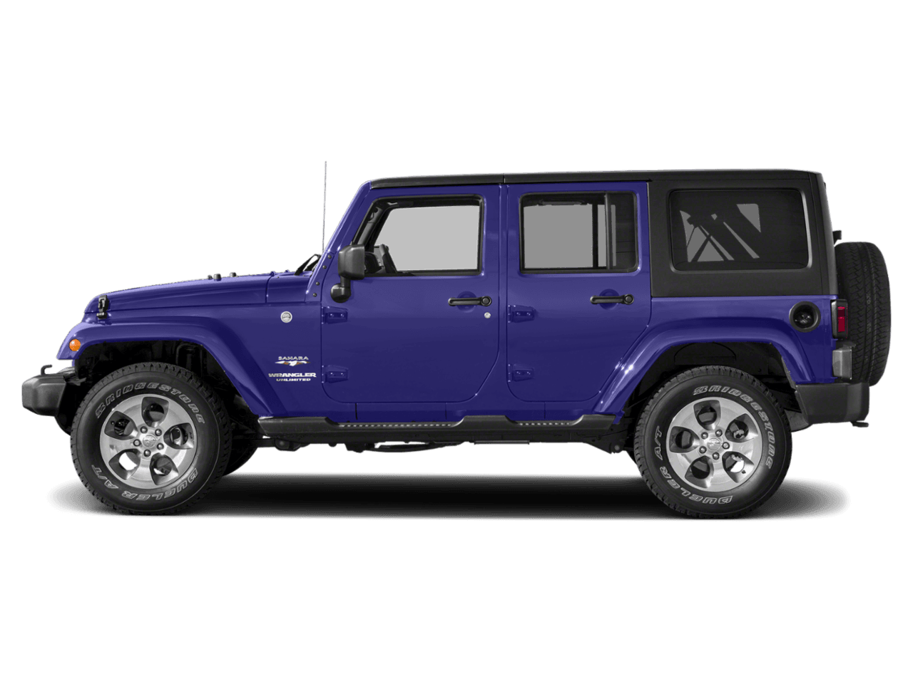 2018 Jeep Wrangler JK Unlimited Sahara - Profile, facing to the left