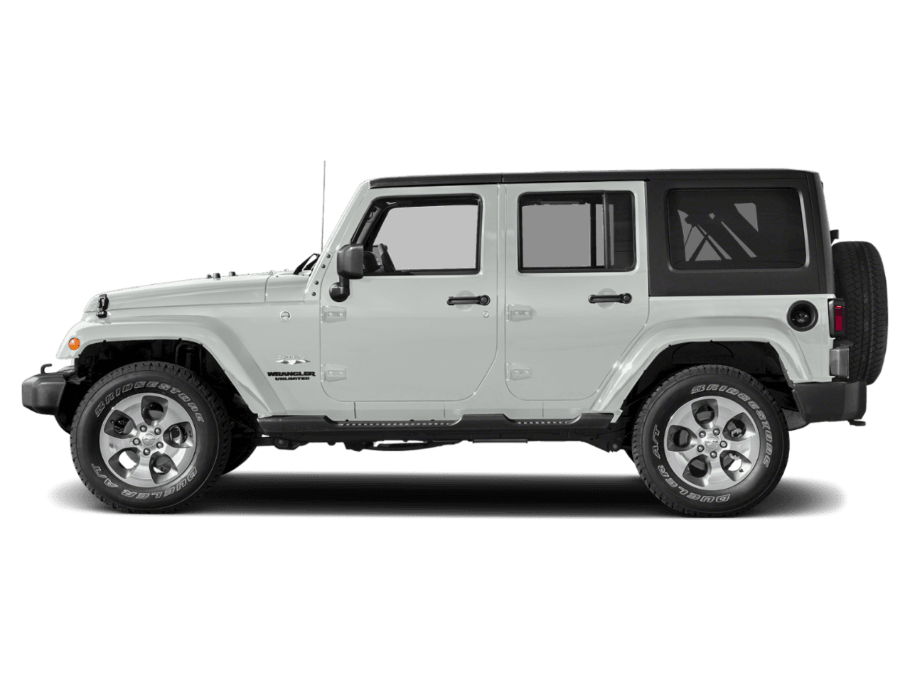 2018 Jeep Wrangler JK Unlimited Sahara - Profile, facing to the left