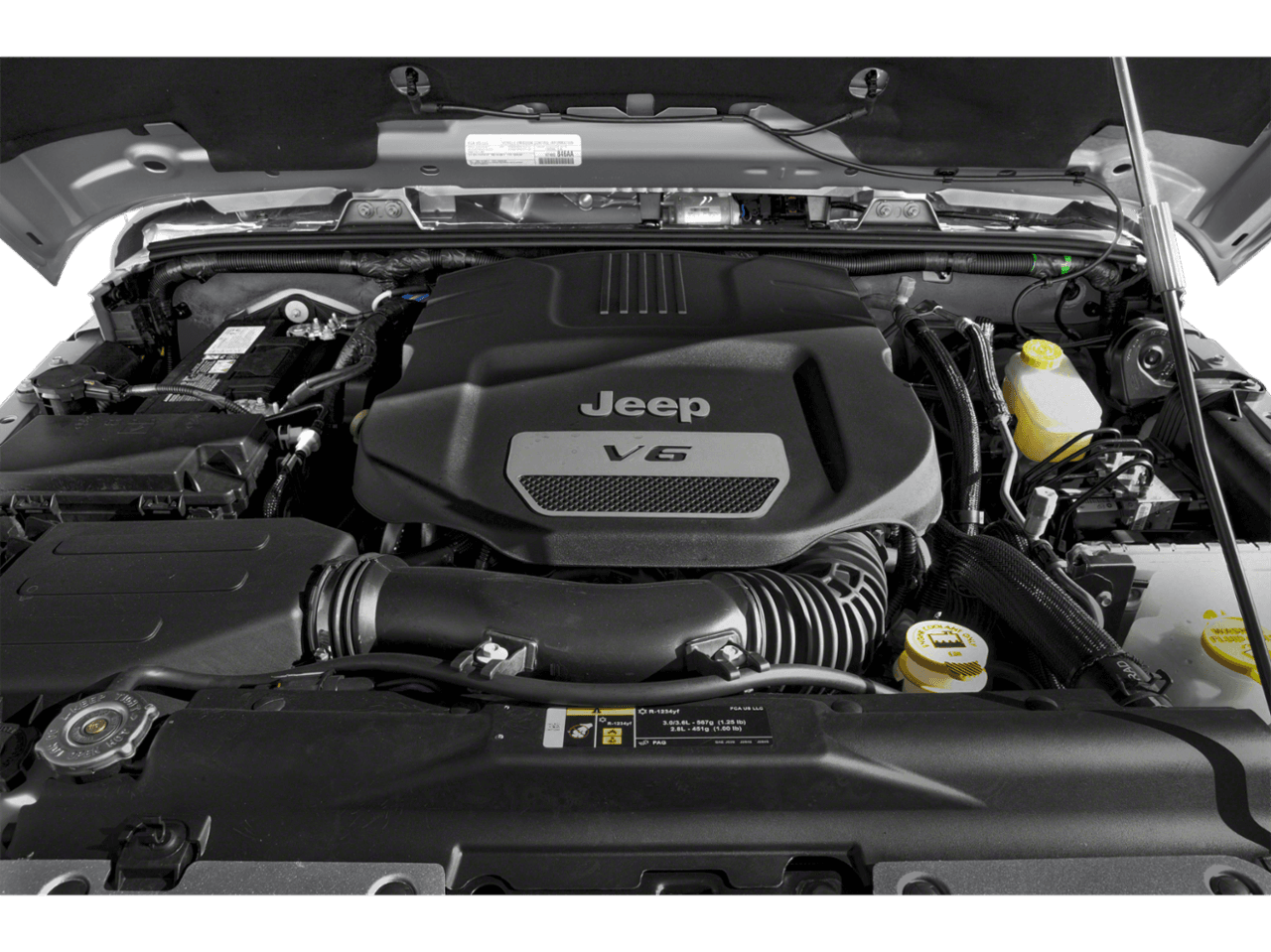 2018 Jeep Wrangler JK Unlimited Rubicon - Interior Engine Shot Feature