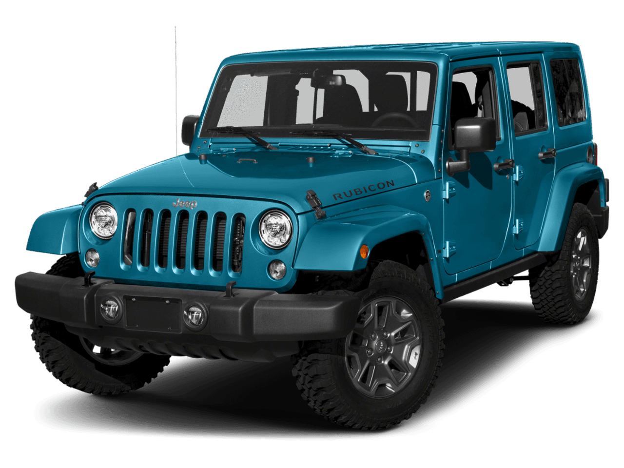 2018 Jeep Wrangler JK Unlimited Rubicon - Front 3/4, facing to the left