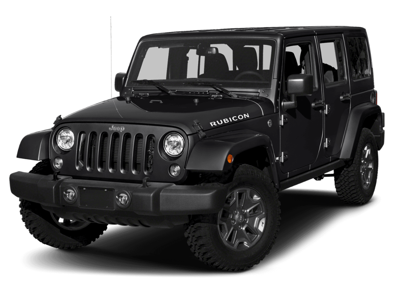 2018 Jeep Wrangler JK Unlimited Rubicon - Front 3/4, facing to the left