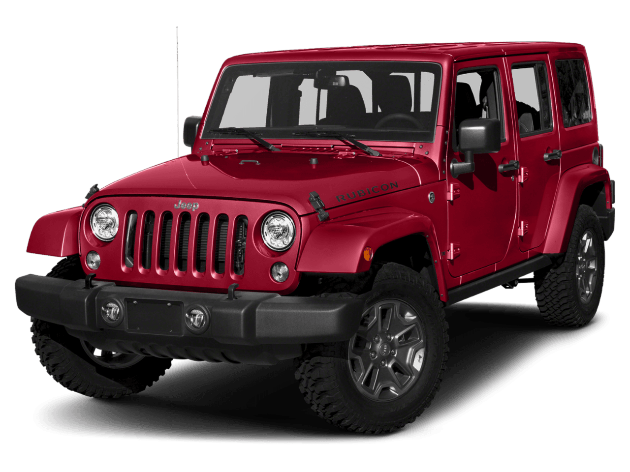 2018 Jeep Wrangler JK Unlimited Rubicon - Front 3/4, facing to the left