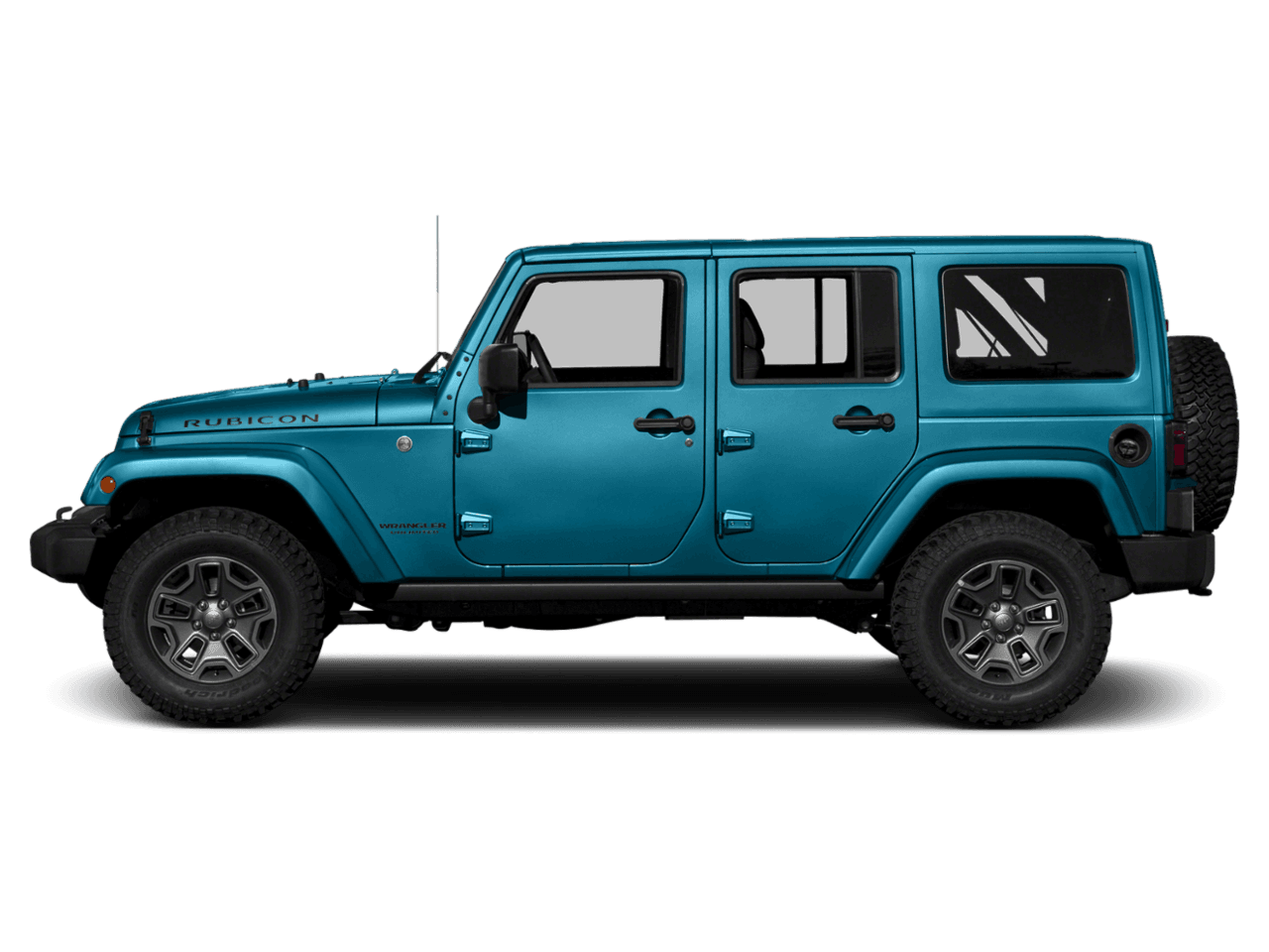 2018 Jeep Wrangler JK Unlimited Rubicon - Profile, facing to the left
