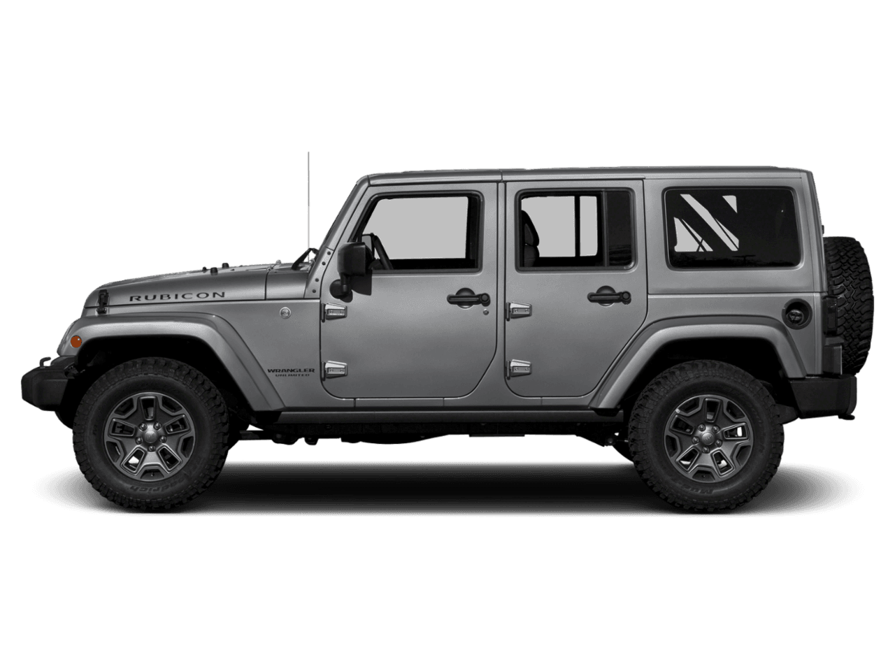 2018 Jeep Wrangler JK Unlimited Rubicon - Profile, facing to the left
