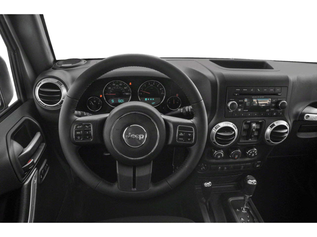 2018 Jeep Wrangler JK Unlimited Rubicon Recon - Interior Drivers Dash