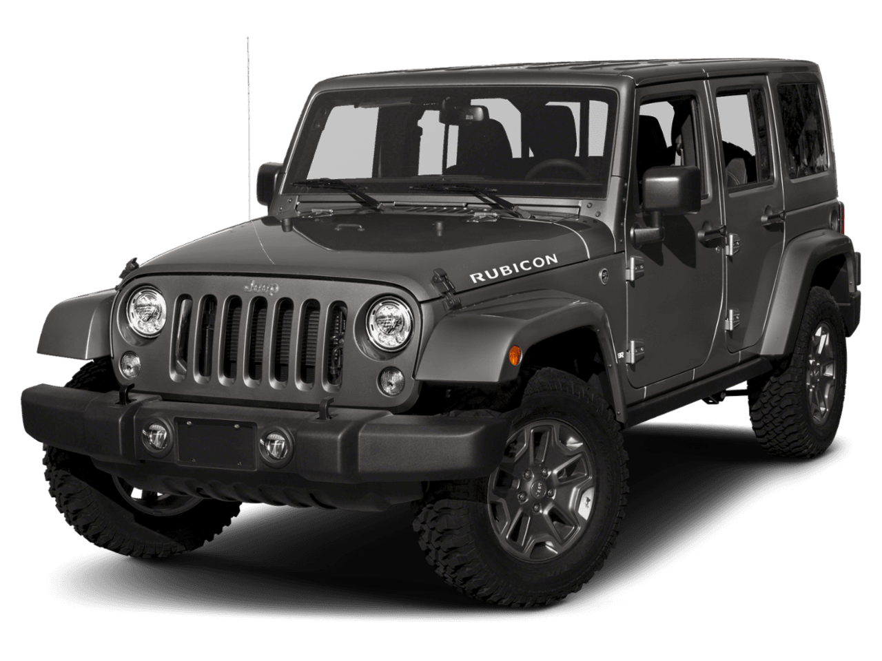 2018 Jeep Wrangler JK Unlimited Rubicon Recon - Front 3/4, facing to the left