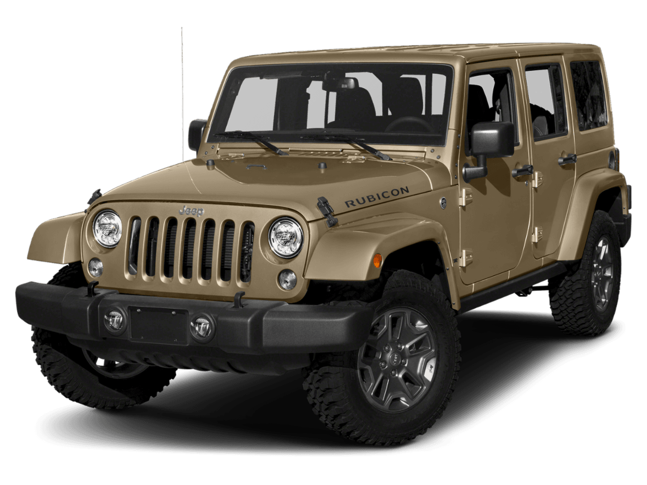 2018 Jeep Wrangler JK Unlimited Rubicon Recon - Front 3/4, facing to the left