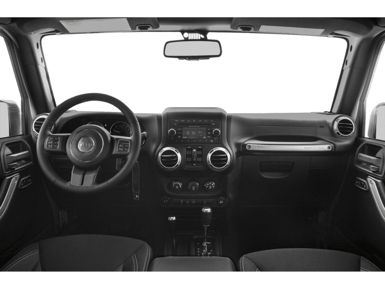 2018 Jeep Wrangler JK Unlimited Rubicon Recon - Interior Full Dash Basic