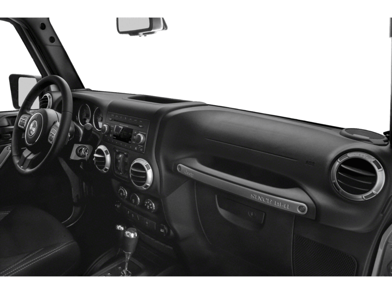 2018 Jeep Wrangler JK Unlimited Rubicon Recon - Interior Passenger Dash