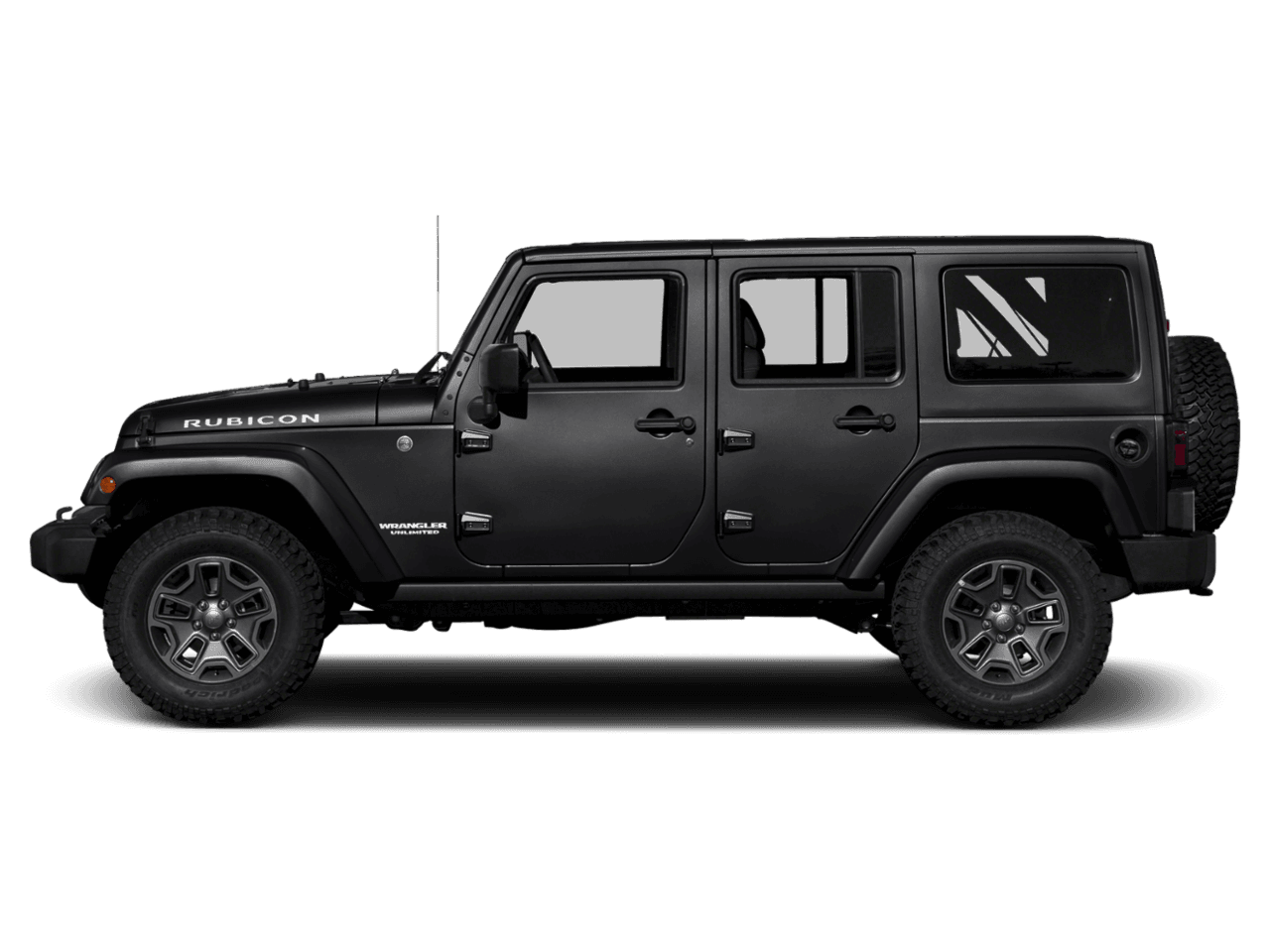 2018 Jeep Wrangler JK Unlimited Rubicon Recon - Profile, facing to the left
