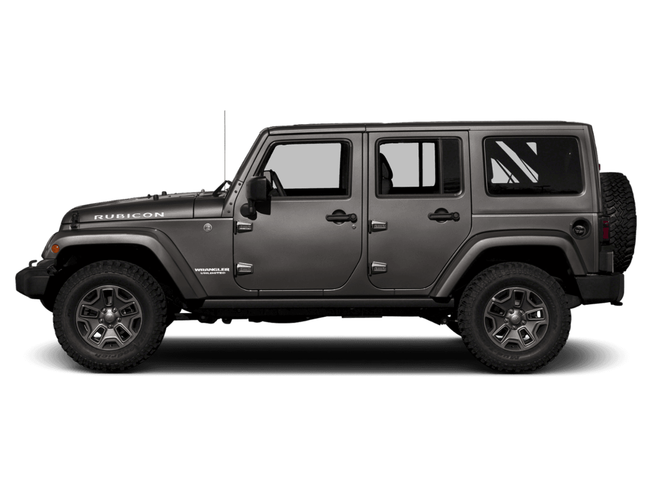 2018 Jeep Wrangler JK Unlimited Rubicon Recon - Profile, facing to the left