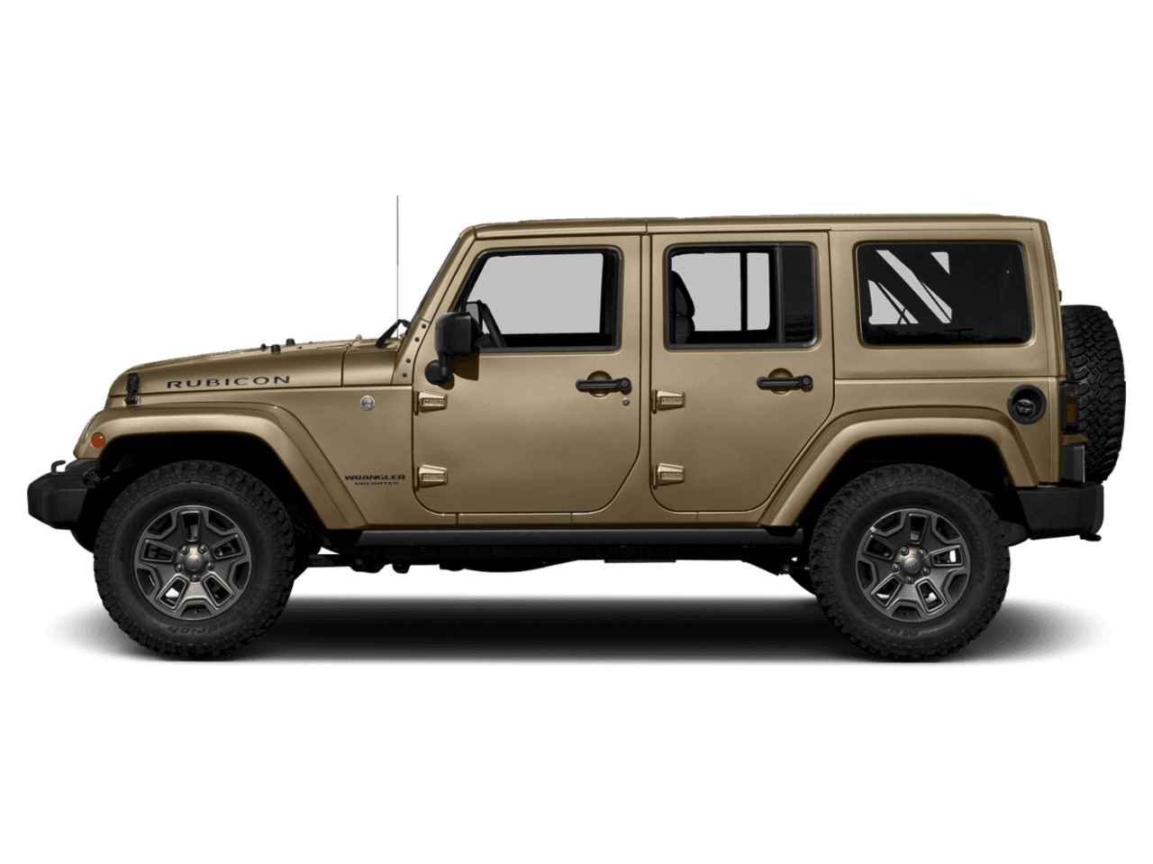2018 Jeep Wrangler JK Unlimited Rubicon Recon - Profile, facing to the left