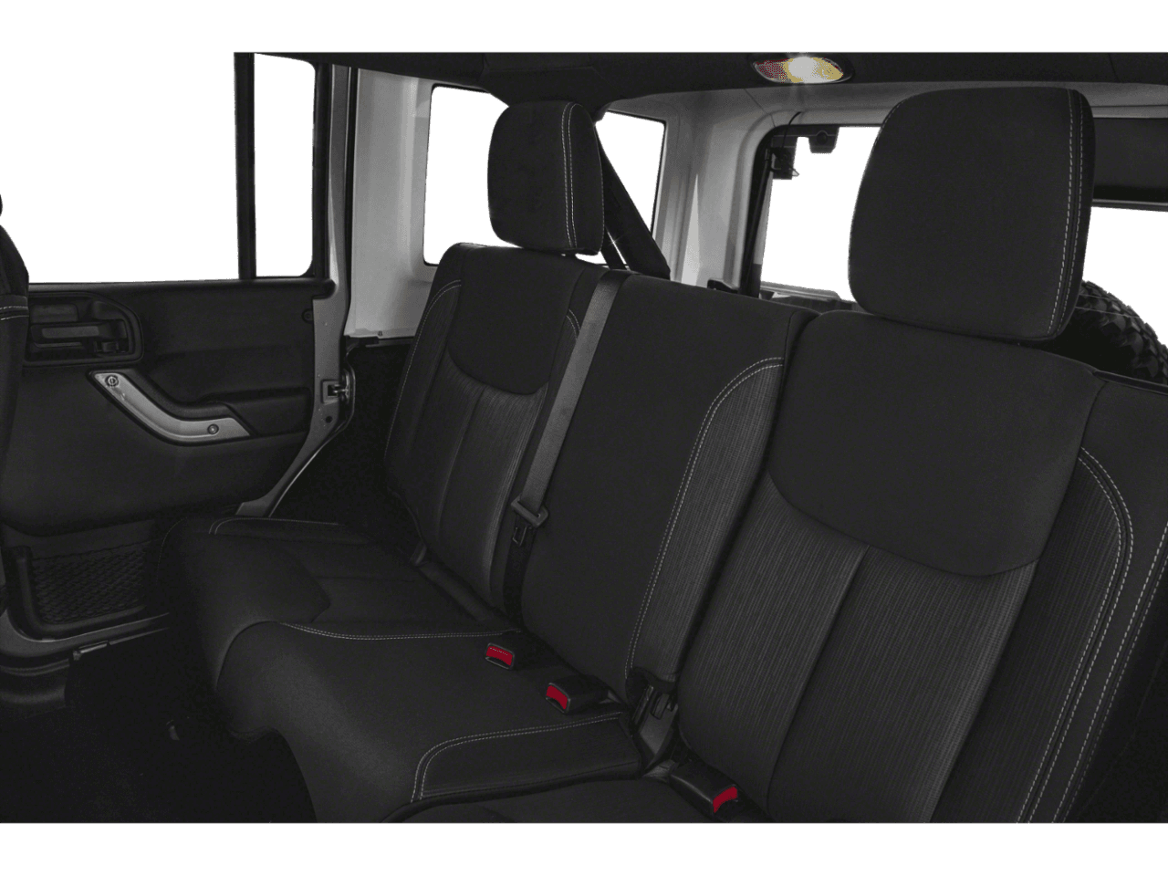 2018 Jeep Wrangler JK Unlimited Rubicon Recon - Interior Rear seats