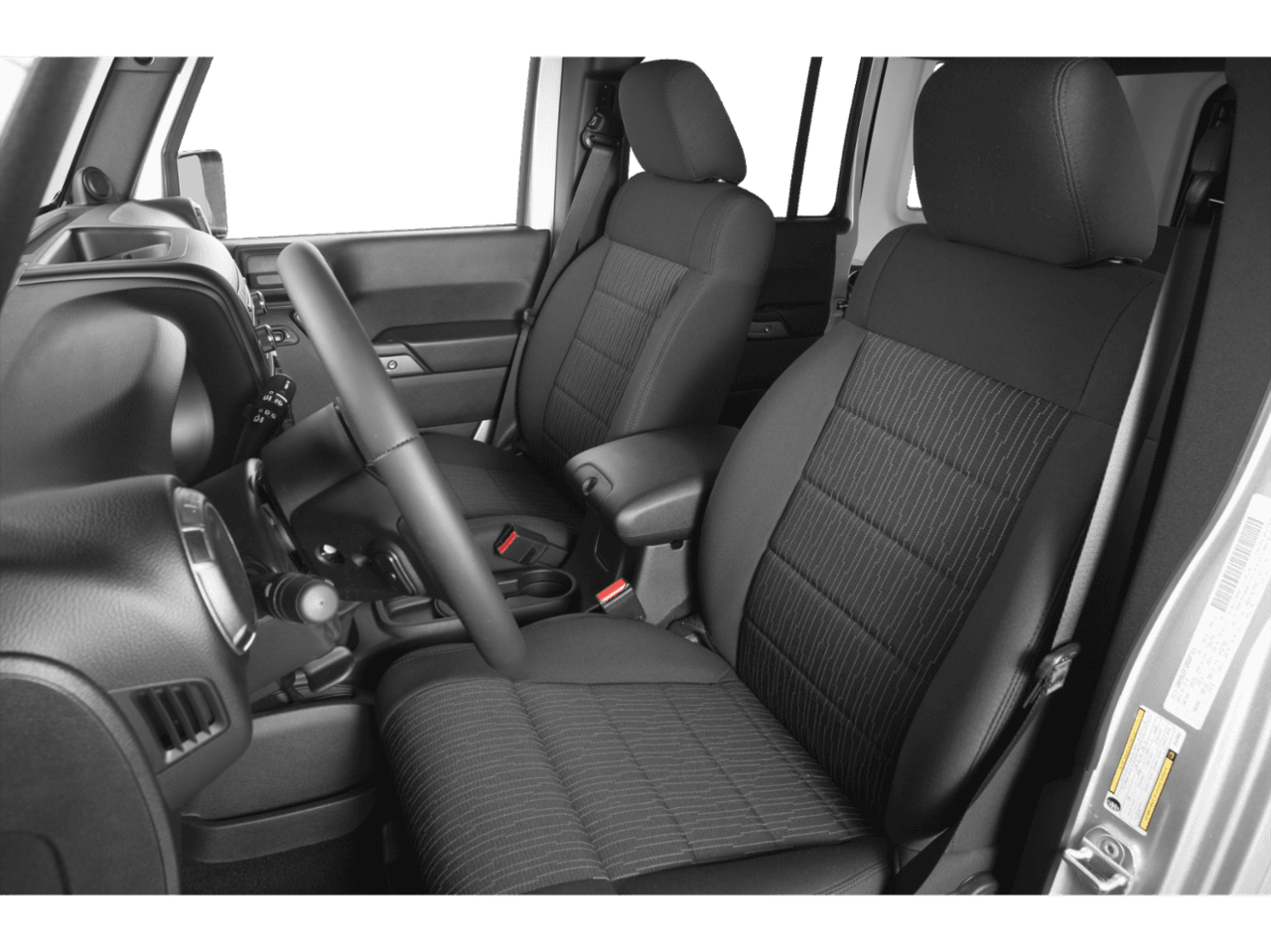 2018 Jeep Wrangler JK Unlimited Sport S - Interior Driver's Side with Door Open, Front Seat Feature