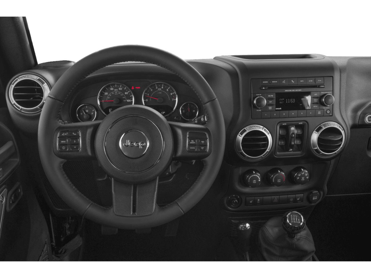 2018 Jeep Wrangler JK Unlimited Altitude - Interior Drivers Dash