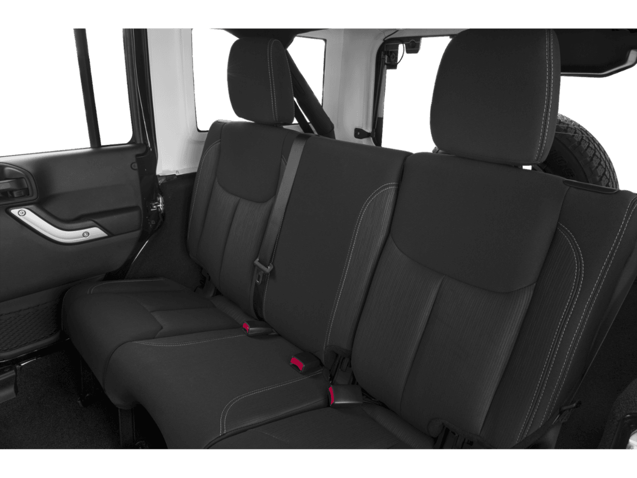 2018 Jeep Wrangler JK Unlimited Altitude - Interior Rear seats
