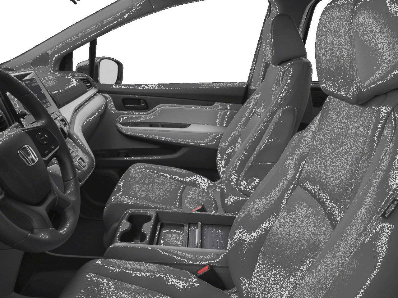 2018 Honda Odyssey EX - Interior Driver's Side with Door Open, Front Seat Feature