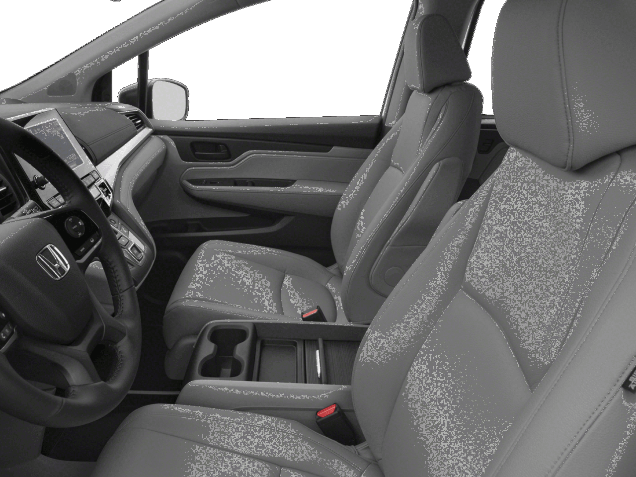 2018 Honda Odyssey EX-L - Interior Driver's Side with Door Open, Front Seat Feature