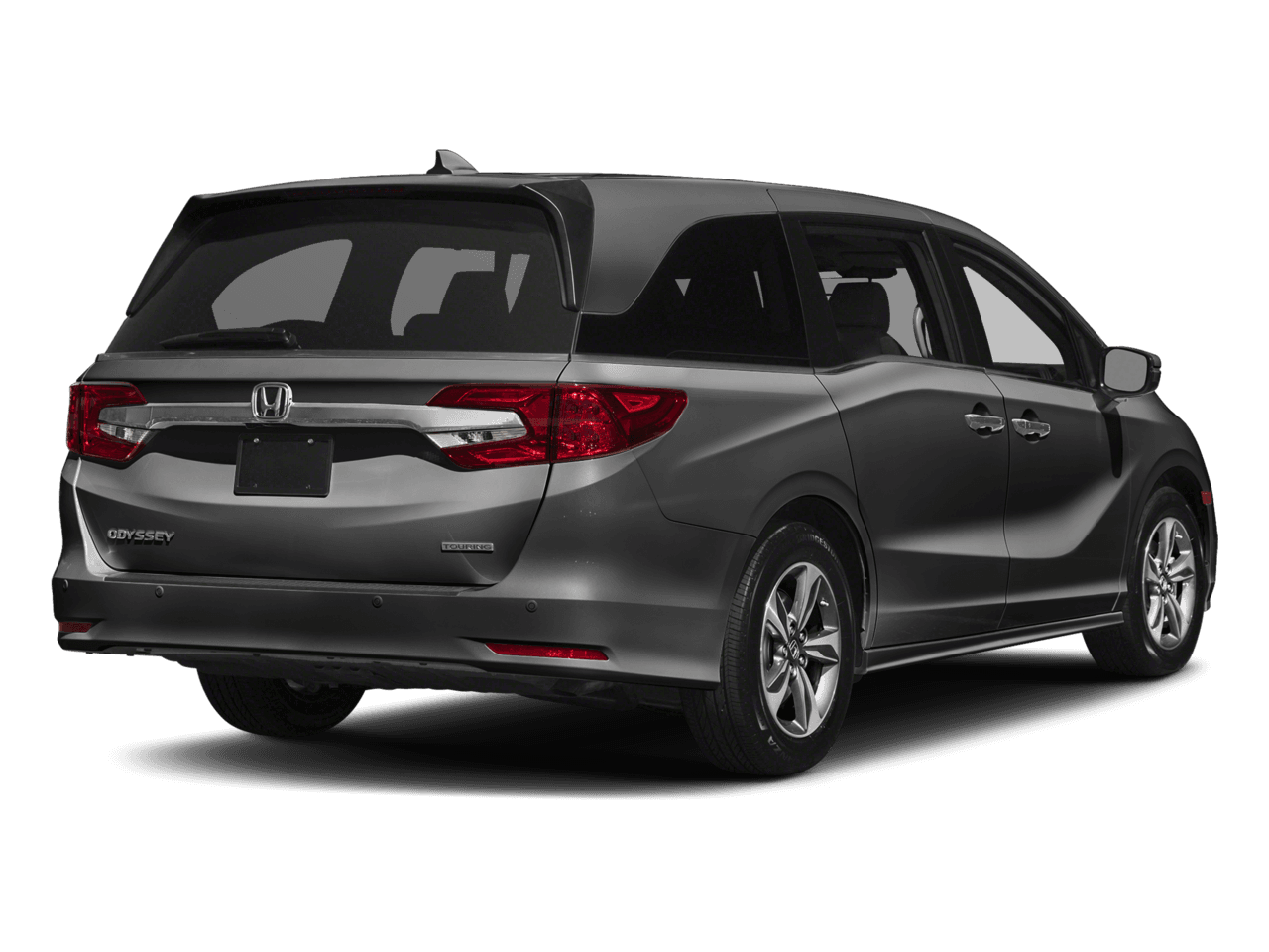 2018 Honda Odyssey Touring - Rear 3/4, facing to the right