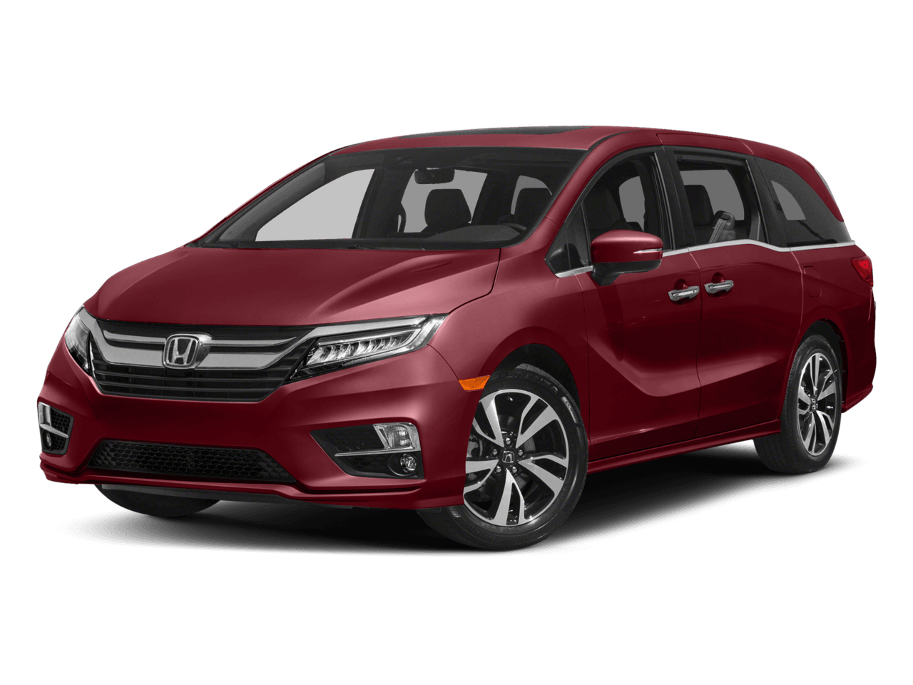 2018 Honda Odyssey Elite - Front 3/4, facing to the left
