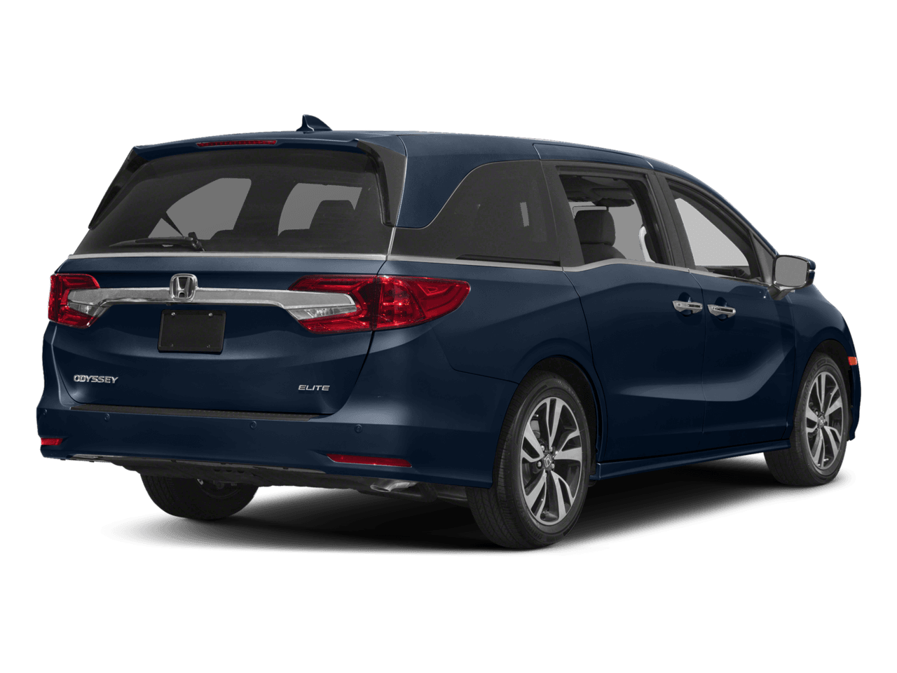 2018 Honda Odyssey Elite - Rear 3/4, facing to the right