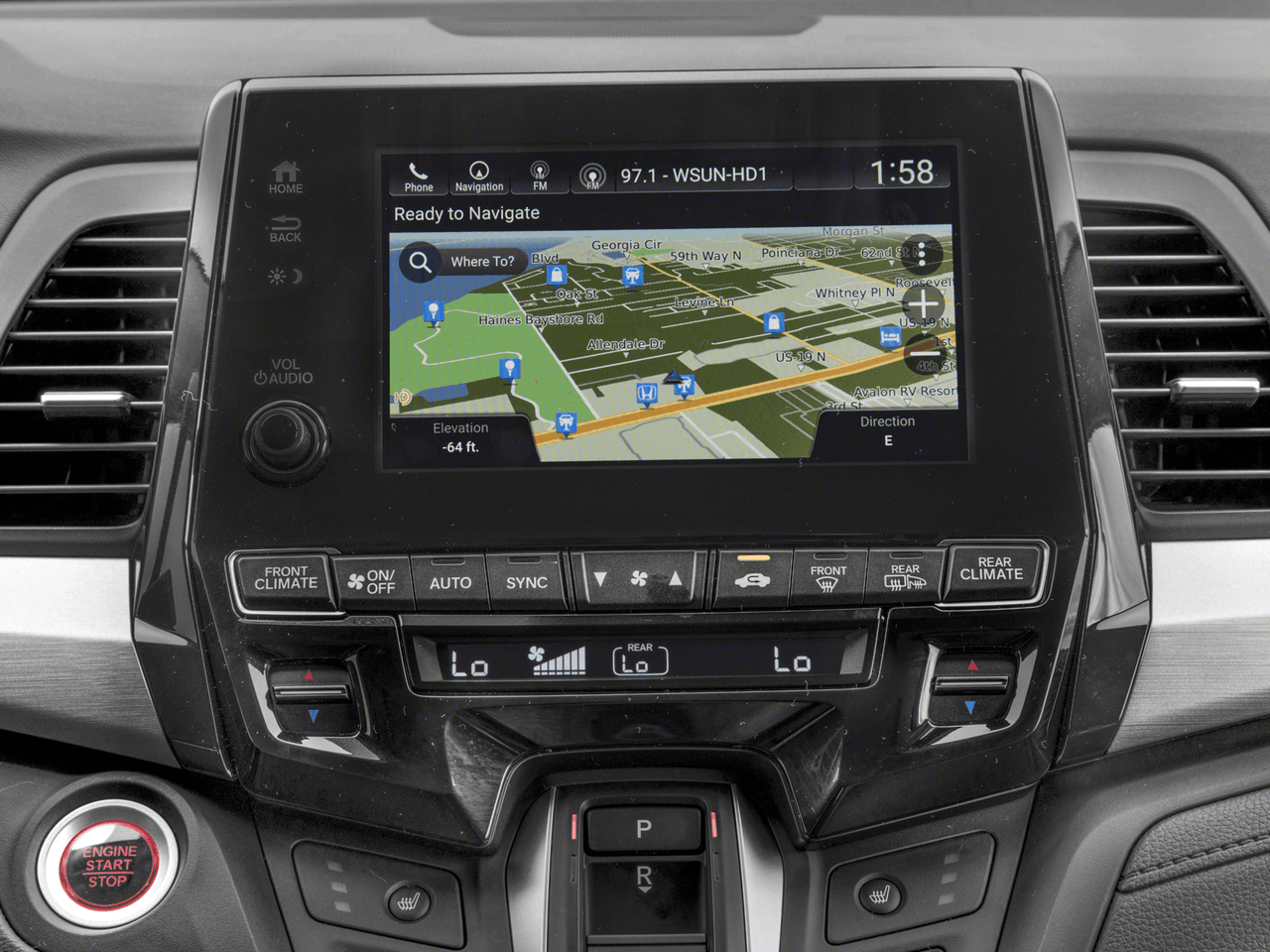 2018 Honda Odyssey EX-L - Interior Navigation System