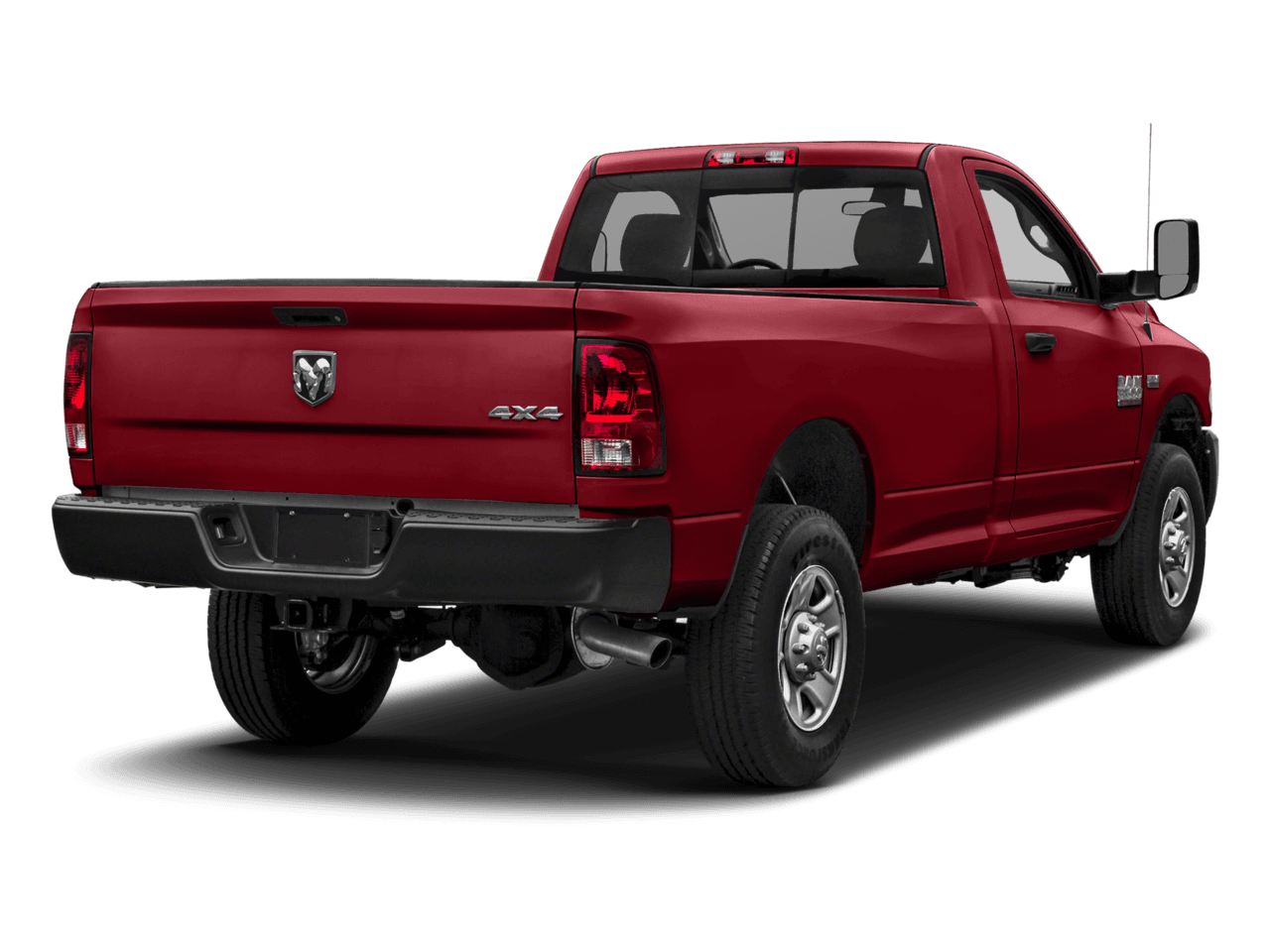 2018 Ram 3500 Tradesman - Rear 3/4, facing to the right
