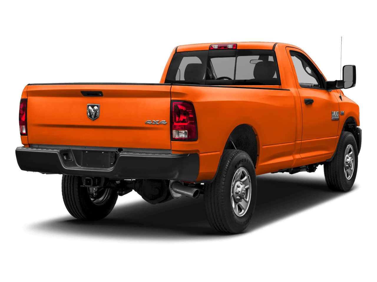 2018 Ram 3500 Tradesman - Rear 3/4, facing to the right