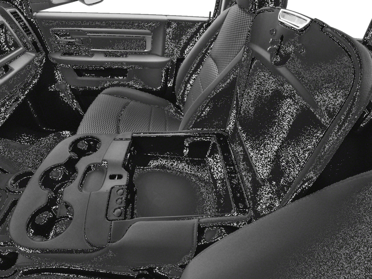 2018 Ram 3500 SLT - Interior Center Storage Console