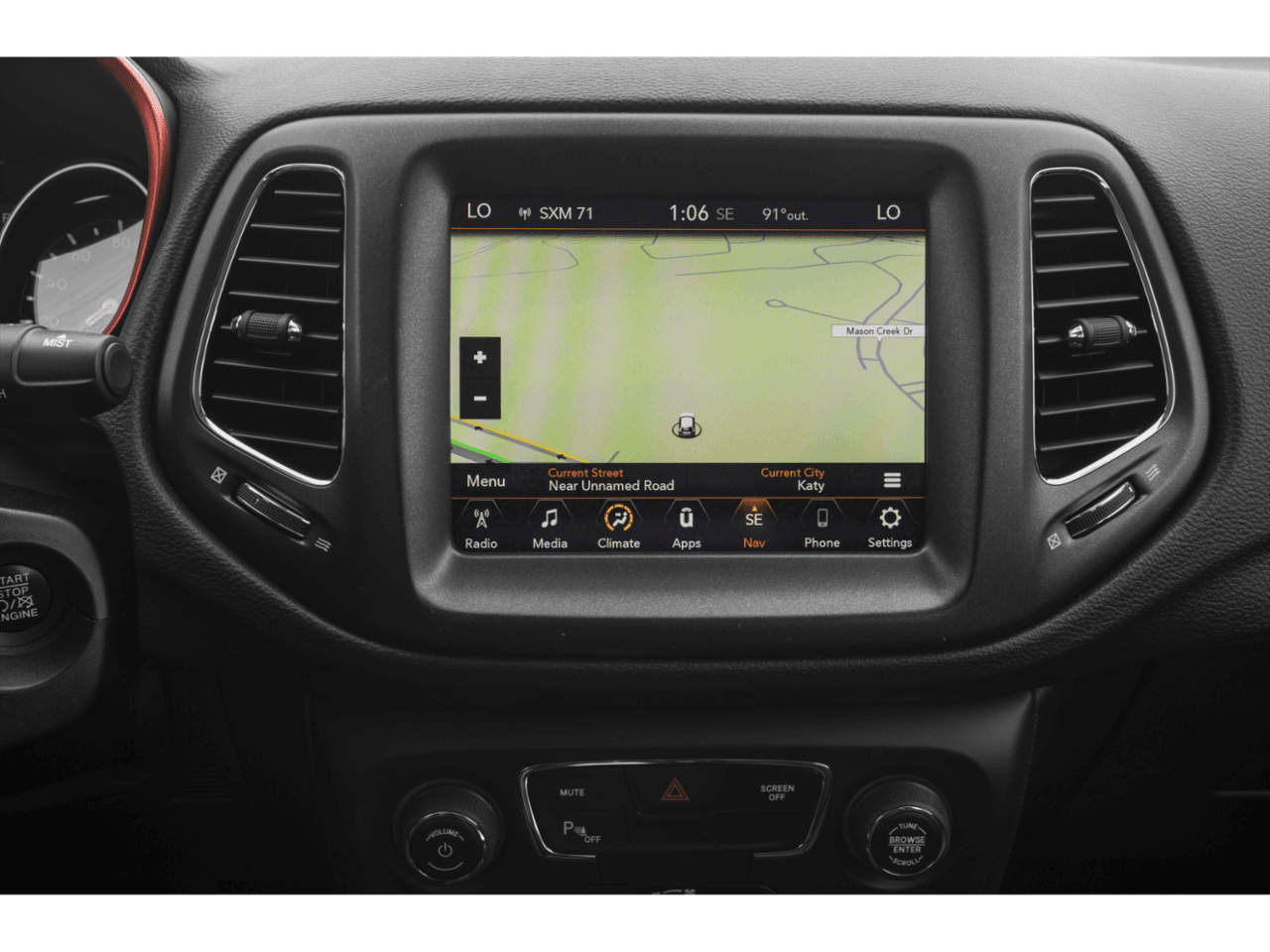2018 Jeep Compass Trailhawk - Interior Navigation System