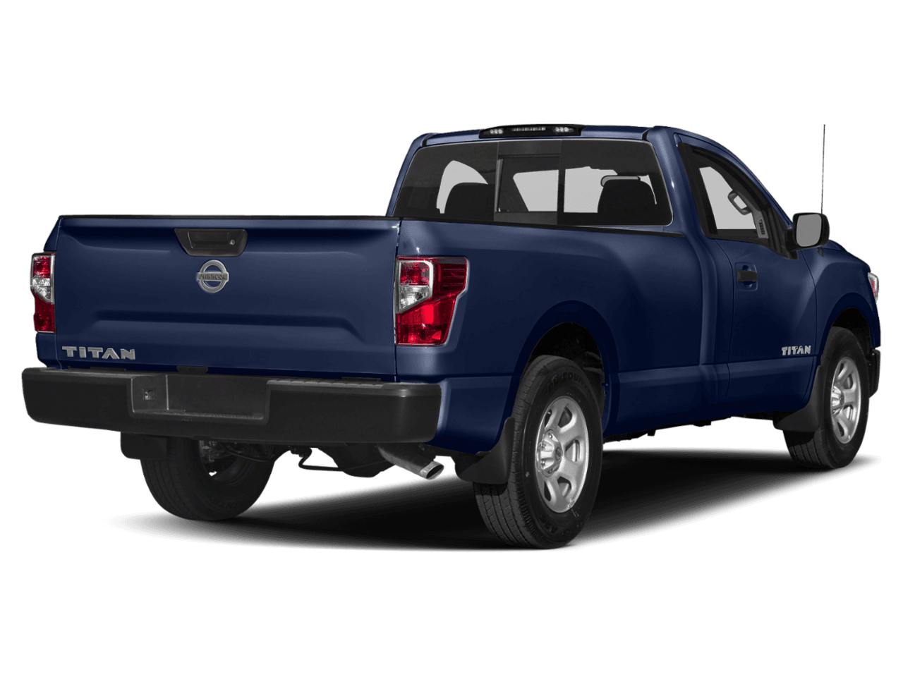 2018 Nissan Titan SV - Rear 3/4, facing to the right