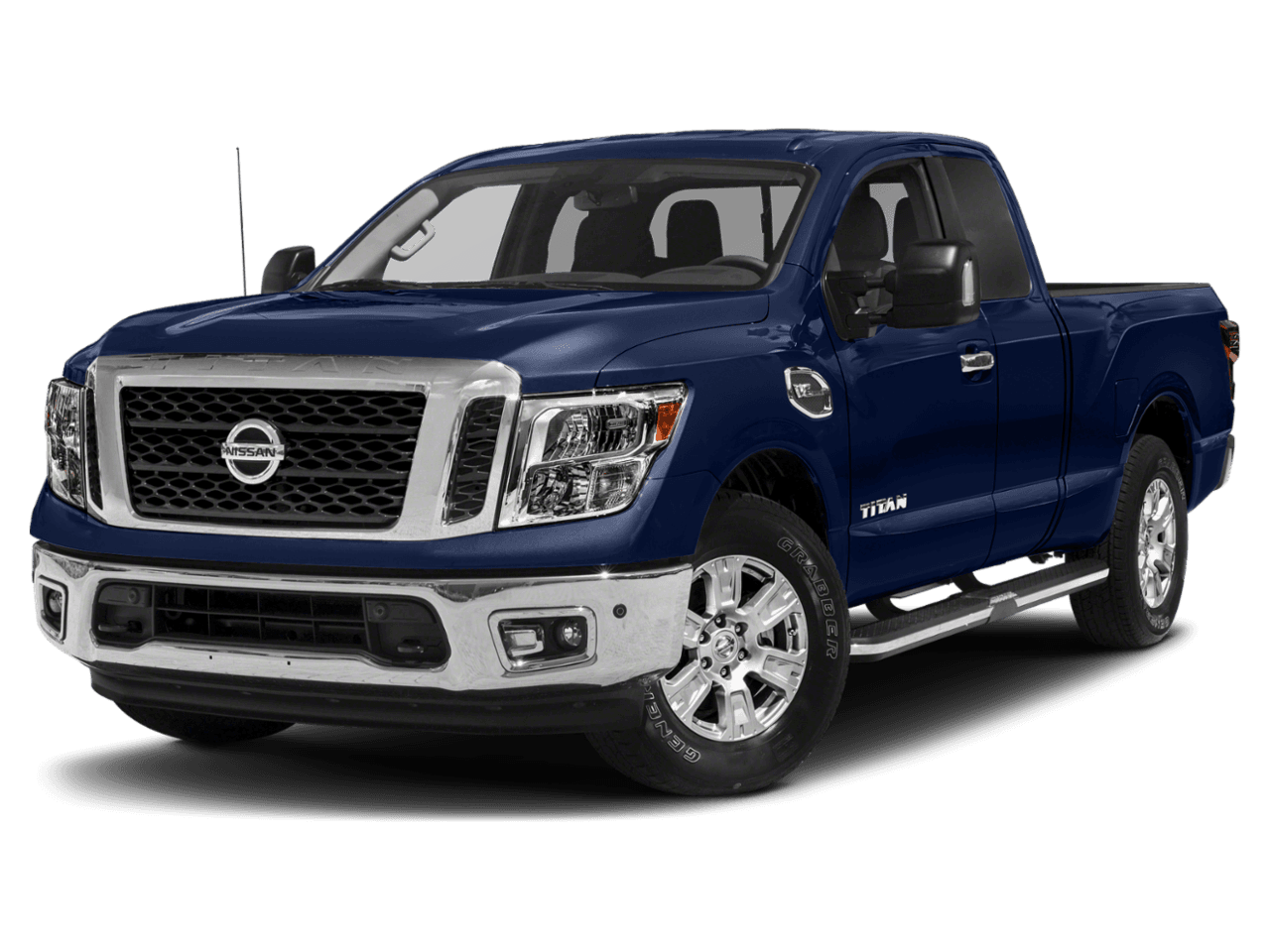 2018 Nissan Titan SV - Front 3/4, facing to the left
