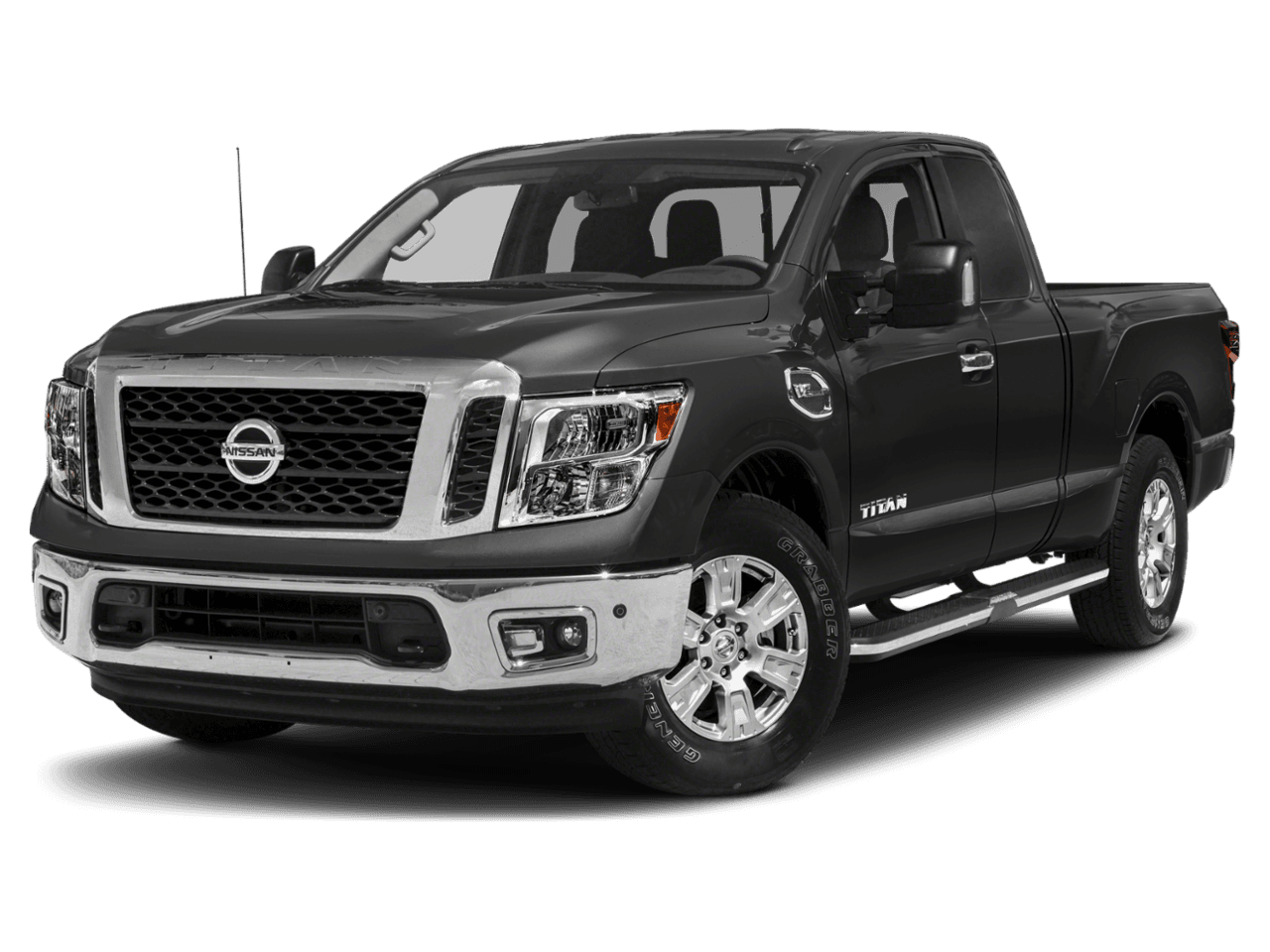 2018 Nissan Titan SV - Front 3/4, facing to the left