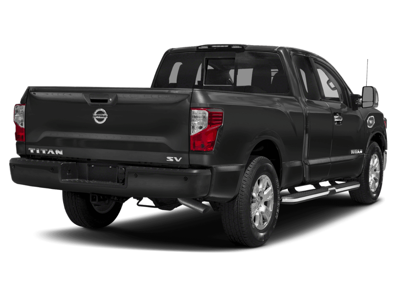 2018 Nissan Titan SV - Rear 3/4, facing to the right